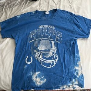 Indianapolis Colts Bleach Dyed Tshirt